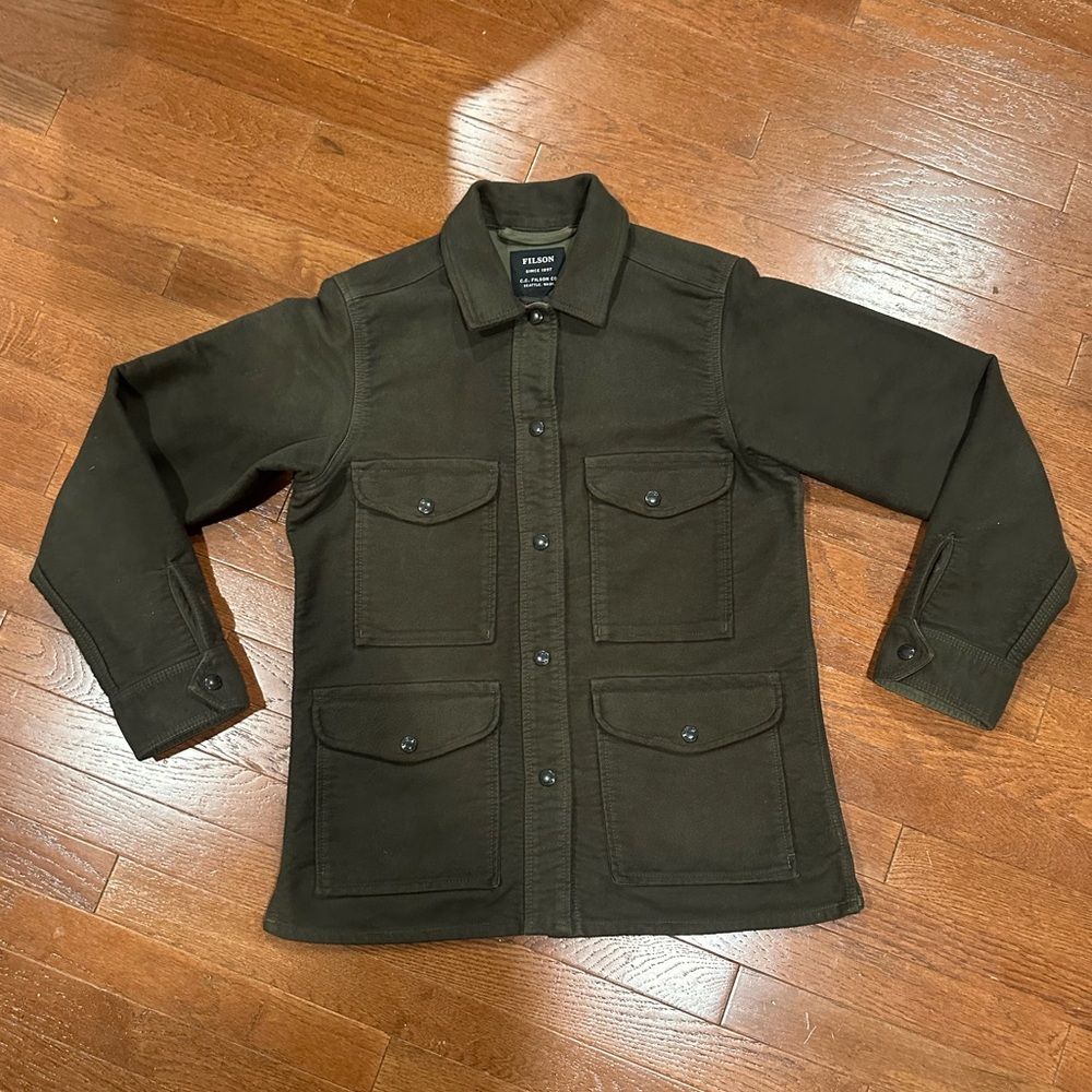 Filson Women’s Point Hope Jac shirt Green Small